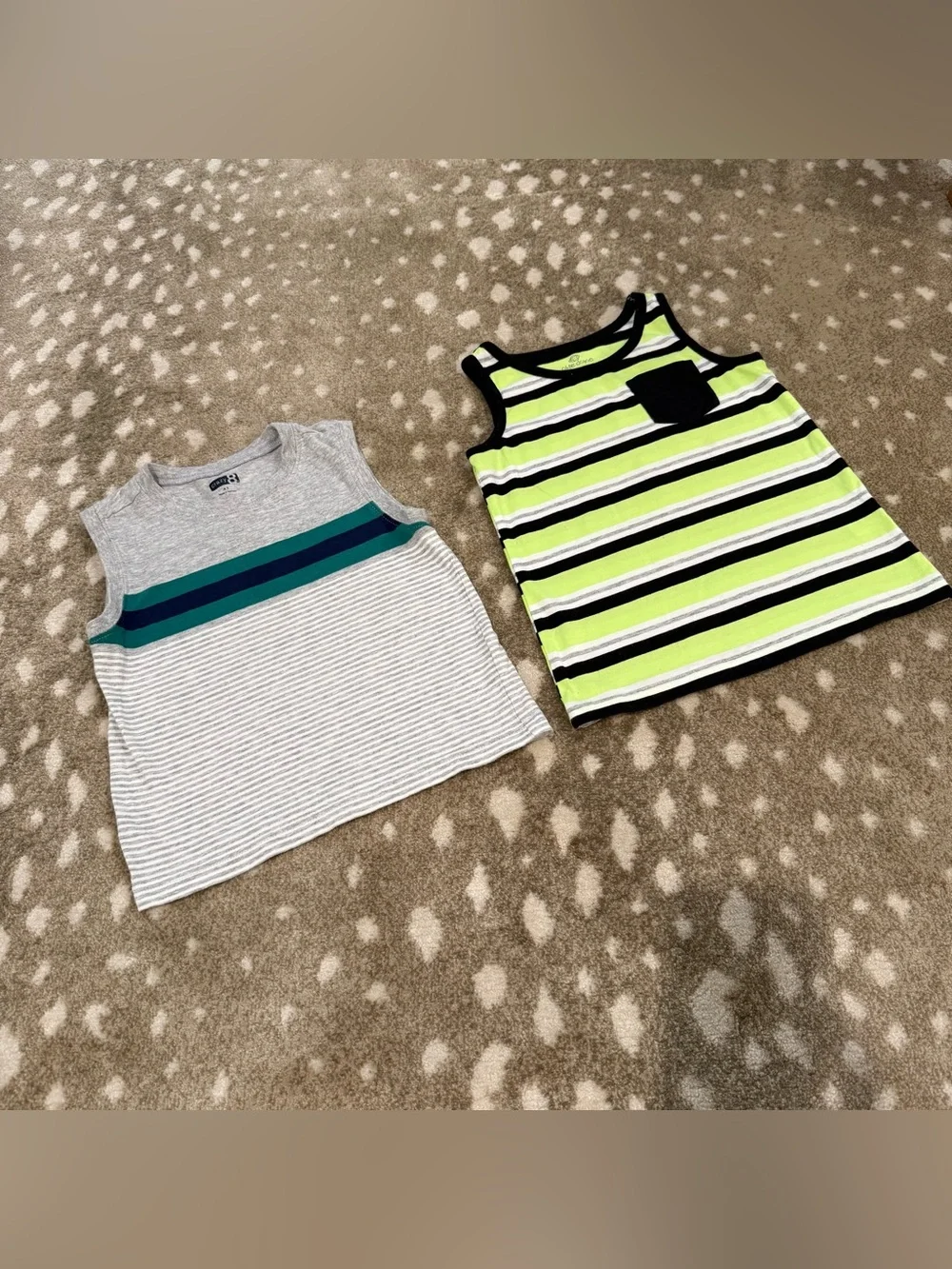 Bundle (6) Boys' Tank Tops. Size 4